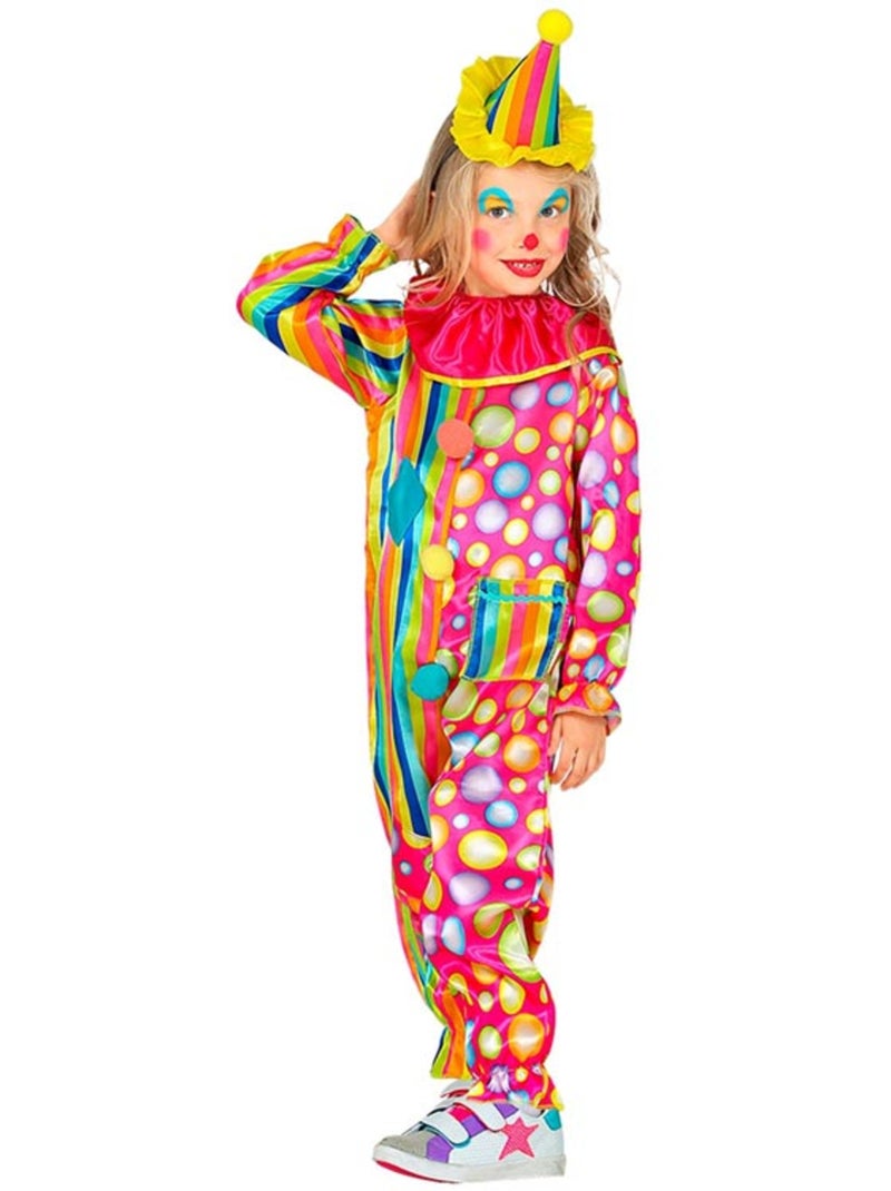 Fantasia de Palhaço Toupeira Multicolorido - Kiabi