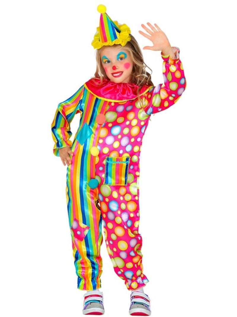 Fantasia de Palhaço Toupeira Multicolorido - Kiabi