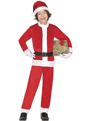 Fantasia de Papai Noel com chapéu