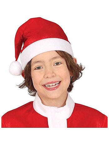 Fantasia de Papai Noel com chapéu