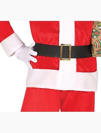 Fantasia de Papai Noel com chapéu