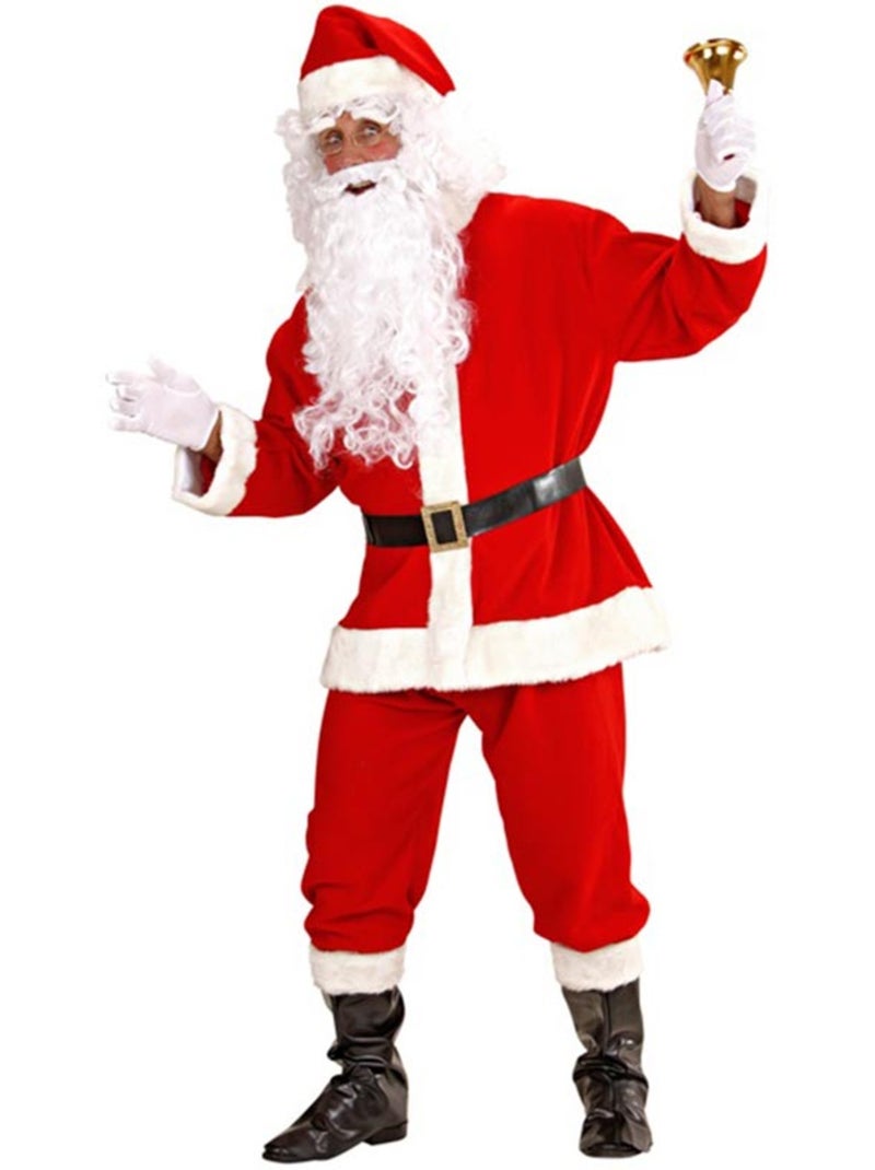 Fantasia de Papai Noel Super Luxuosa Multicolorido - Kiabi