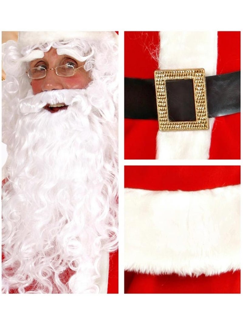 Fantasia de Papai Noel Super Luxuosa Multicolorido - Kiabi
