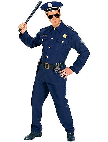 Fantasia de policial com chapéu