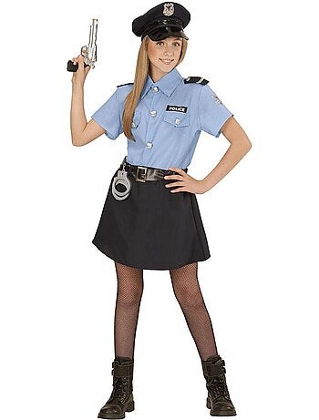 Fantasia de policial com chapéu