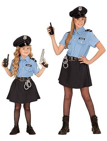 Fantasia de policial com chapéu