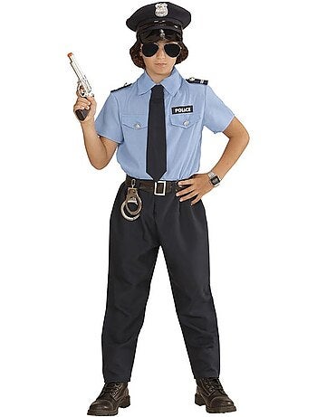 Fantasia de policial com chapéu