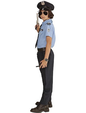 Fantasia de policial com chapéu