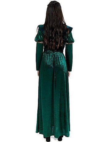 Fantasia de Princesa Medieval Sombria