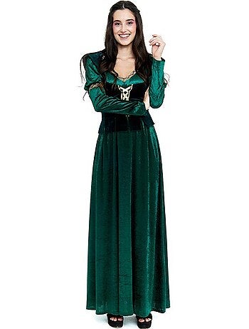 Fantasia de Princesa Medieval Sombria
