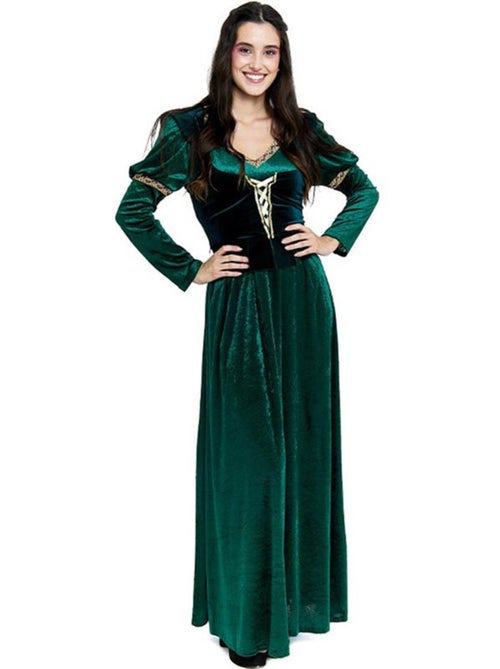 Fantasia de Princesa Medieval Sombria - Kiabi