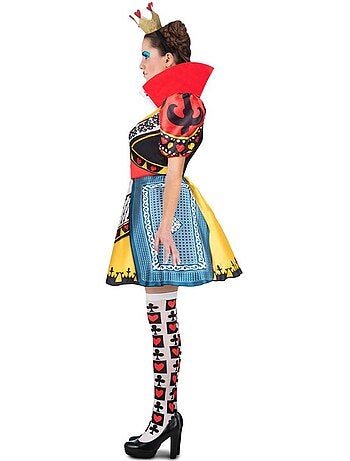 Fantasia de Rainha de Copas com meias
