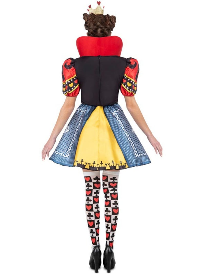 Fantasia de Rainha de Copas com meias Multicolorido - Kiabi
