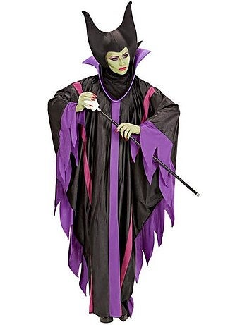 Fantasia de Rainha Má de Desenho Animado
