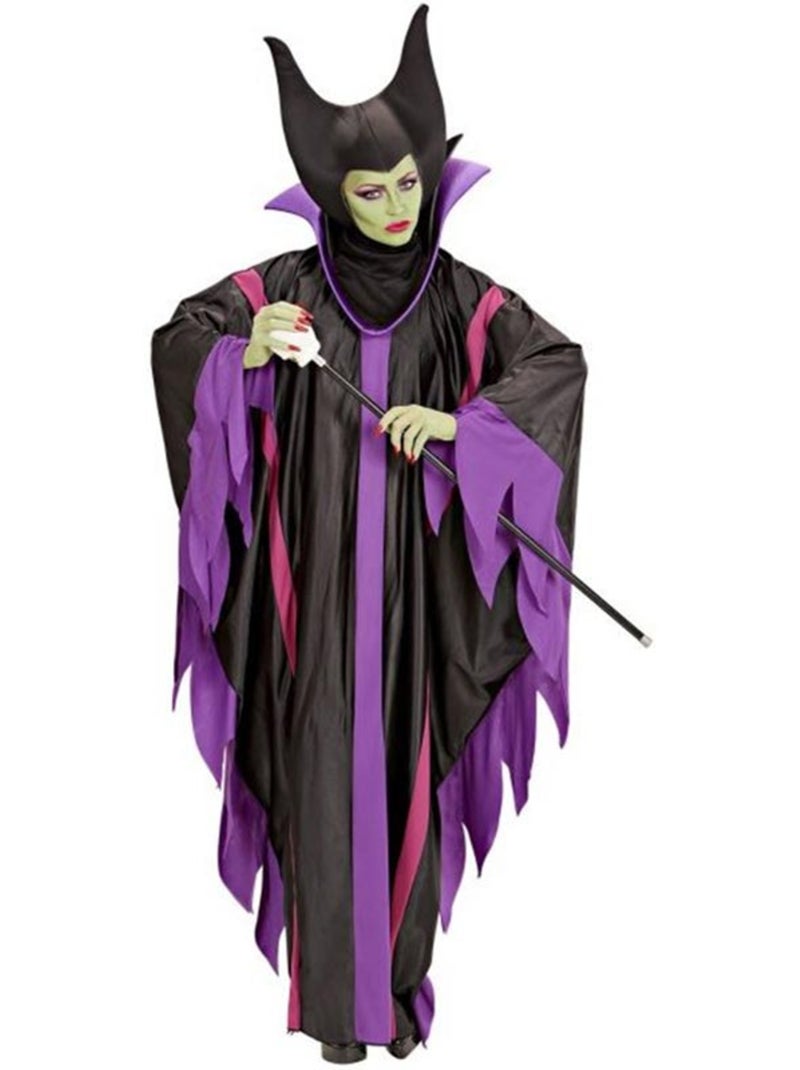Fantasia de Rainha Má de Desenho Animado Multicolorido - Kiabi