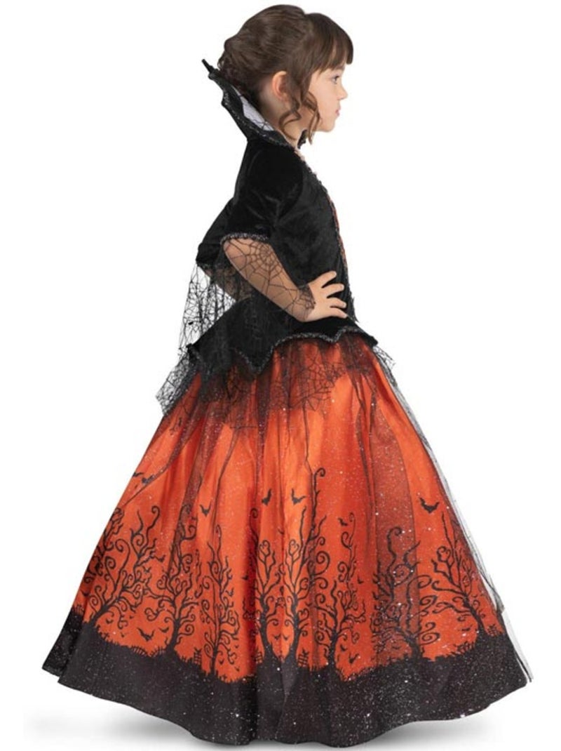 Fantasia de Rainha Vampira para o Halloween Multicolorido - Kiabi
