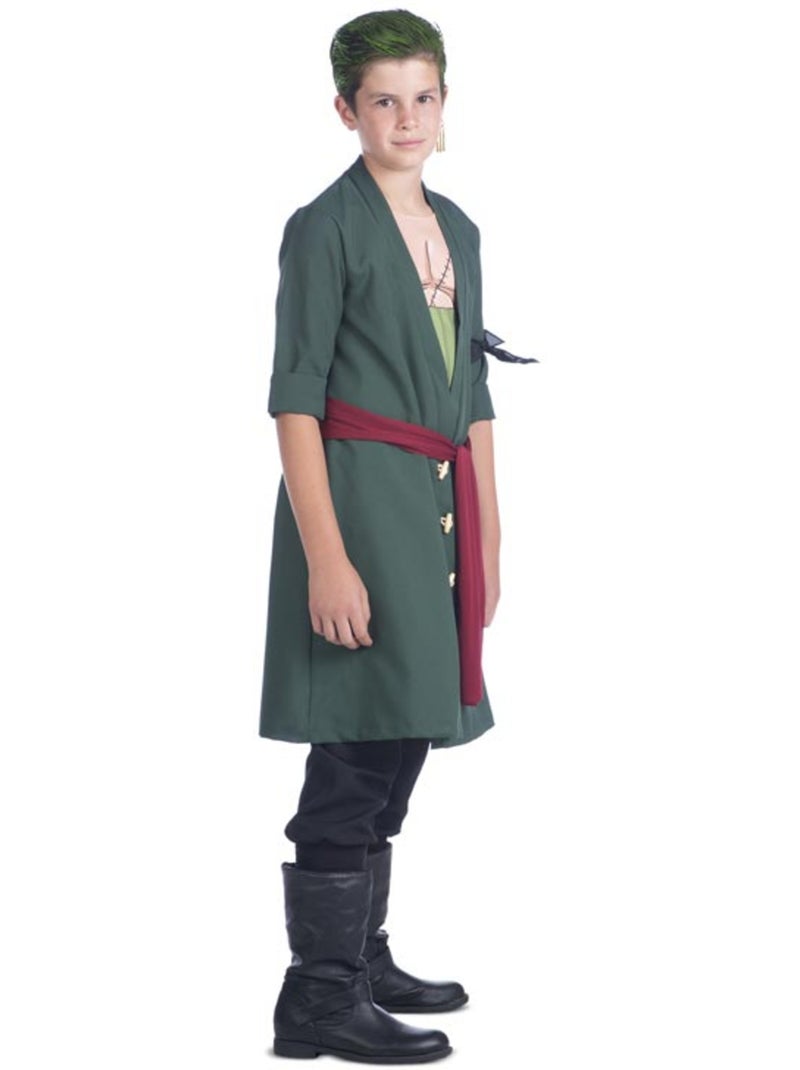 Fantasia de Roronoa Zoro de uma peça Multicolorido - Kiabi