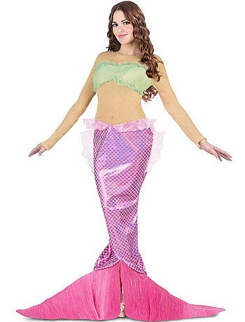 Fantasia de sereia com cauda