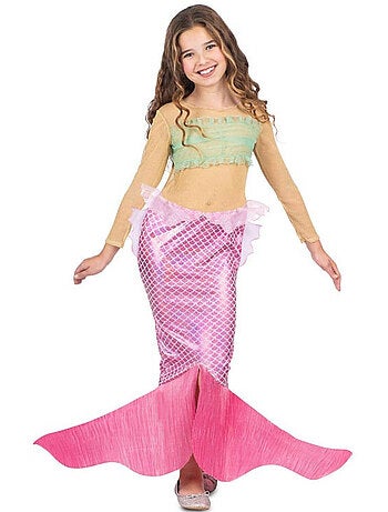 Fantasia de sereia com cauda