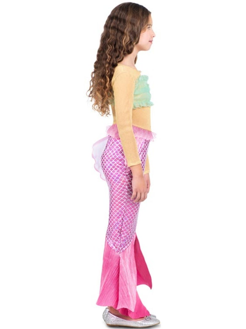 Fantasia de sereia com cauda Multicolorido - Kiabi
