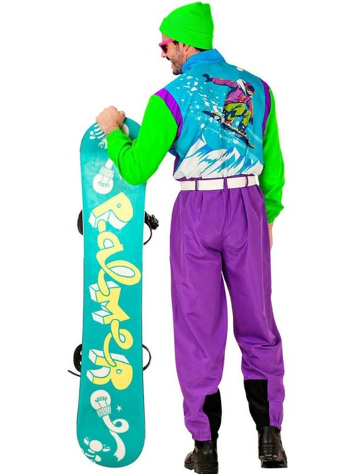 Fantasia de snowboarder fluorescente - Kiabi