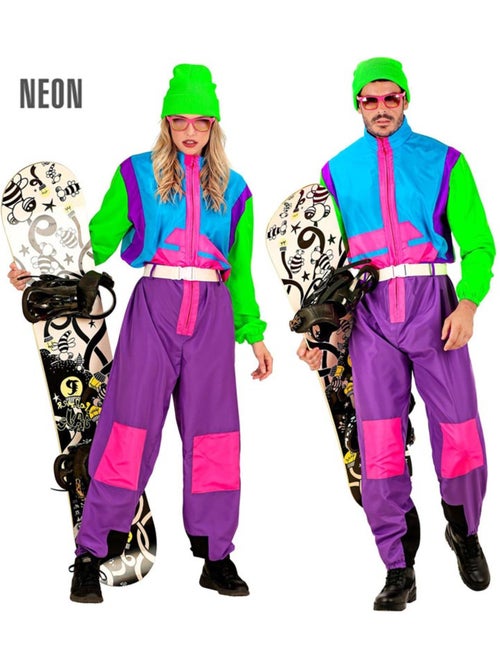 Fantasia de snowboarder fluorescente - Kiabi