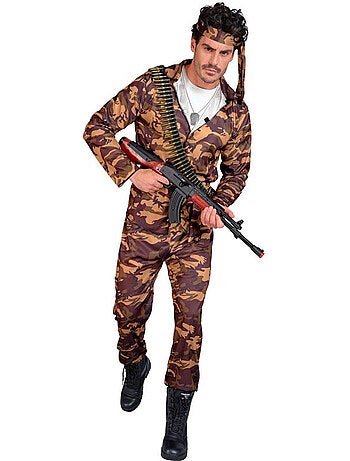 Fantasia de Soldado Camuflado