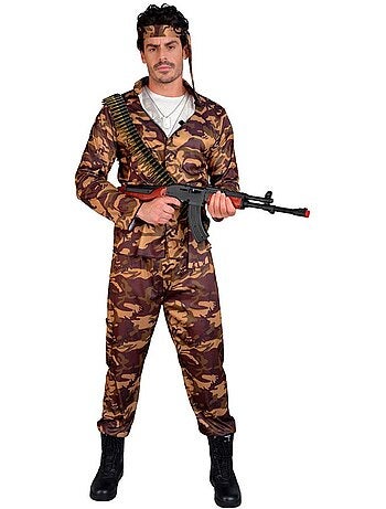 Fantasia de Soldado Camuflado
