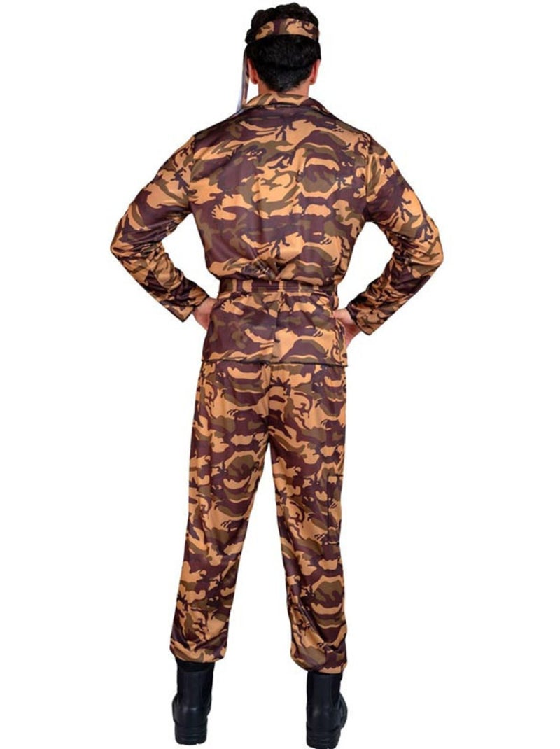 Fantasia de Soldado Camuflado Multicolorido - Kiabi
