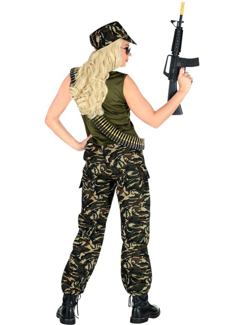 Fantasia de Soldado Camuflado Multicolorido - Kiabi