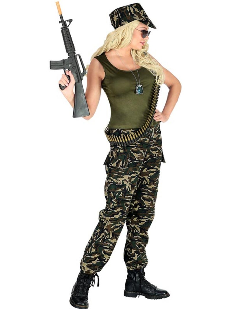 Fantasia de Soldado Camuflado Multicolorido - Kiabi