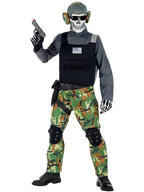 Fantasia de Soldado Esqueleto - Kiabi