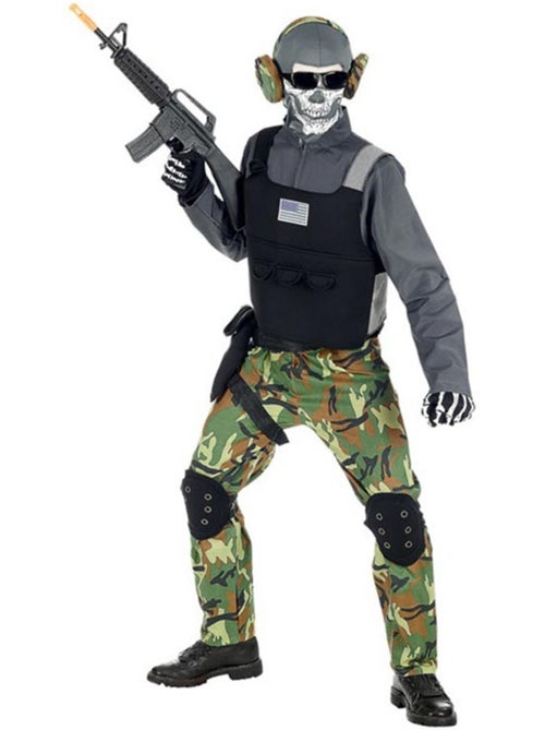 Fantasia de Soldado Esqueleto - Kiabi
