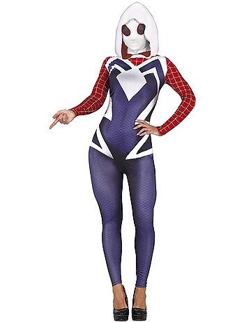 Fantasia de Super-Heroína do Homem-Aranha com Capuz