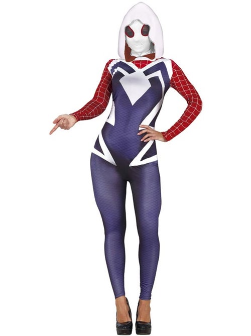 Fantasia de Super-Heroína do Homem-Aranha com Capuz - Kiabi