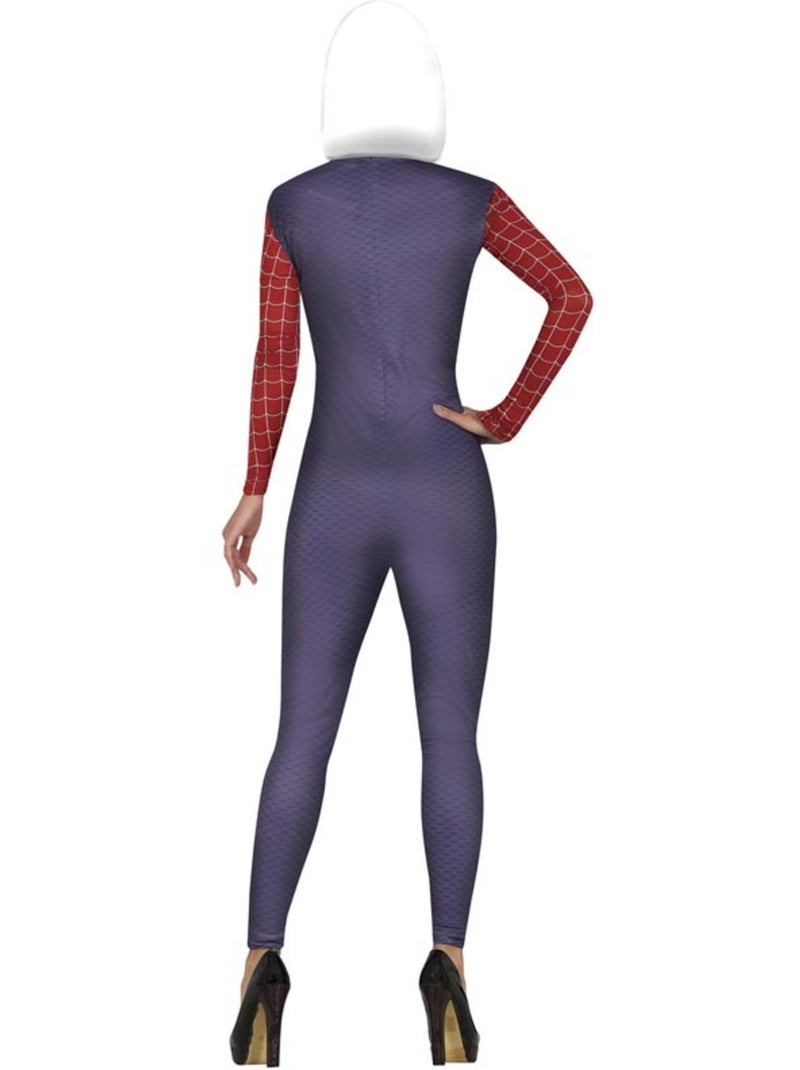 Fantasia de Super-Heroína do Homem-Aranha com Capuz Multicolorido - Kiabi