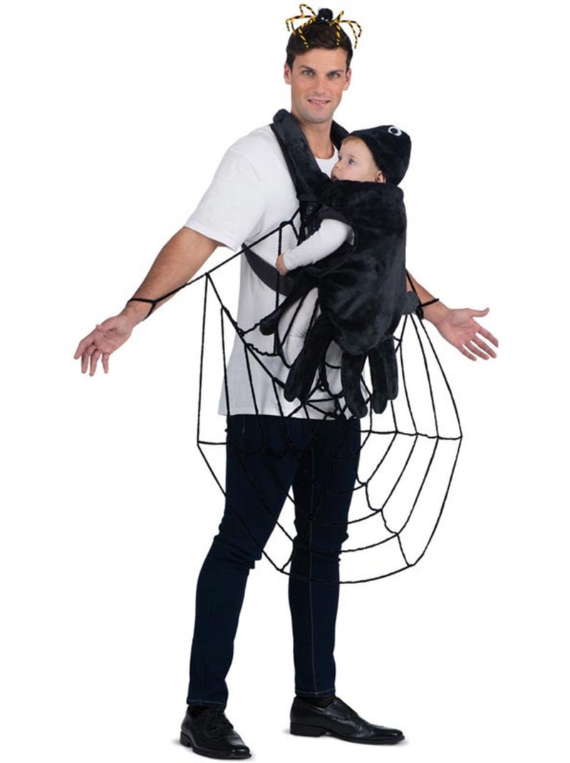 Fantasia de teia de aranha com capa para mochila de bebê Multicolorido - Kiabi