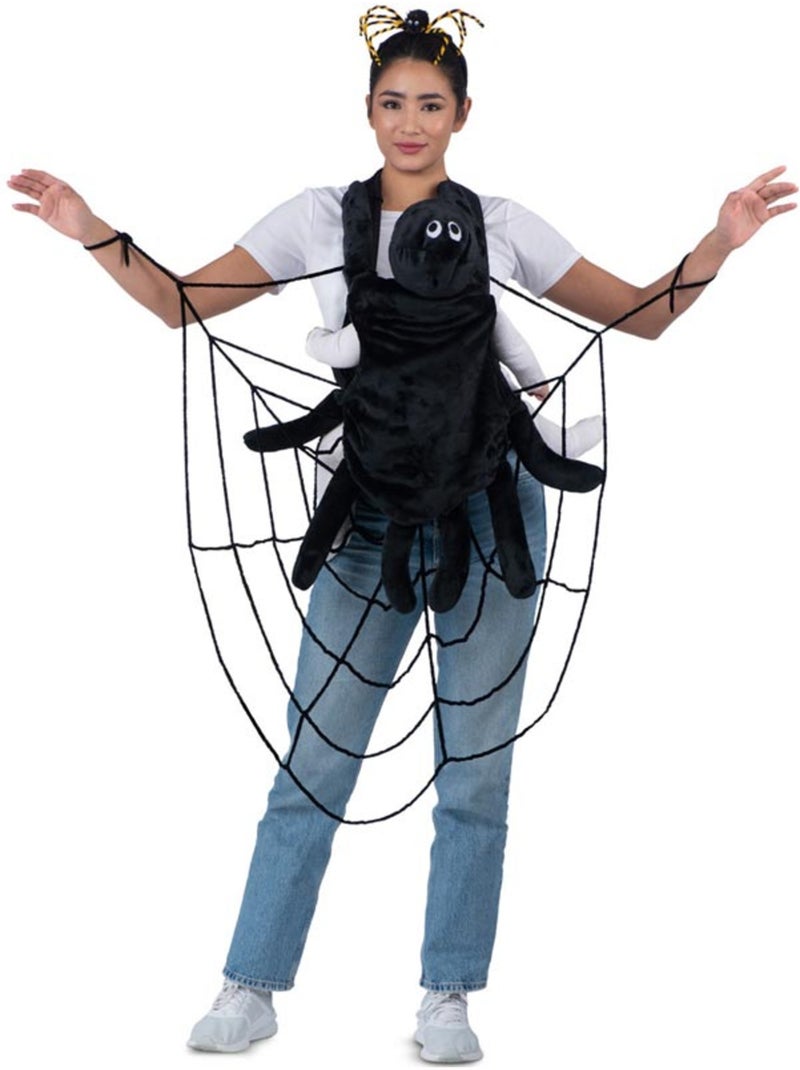 Fantasia de teia de aranha com capa para mochila de bebê Multicolorido - Kiabi
