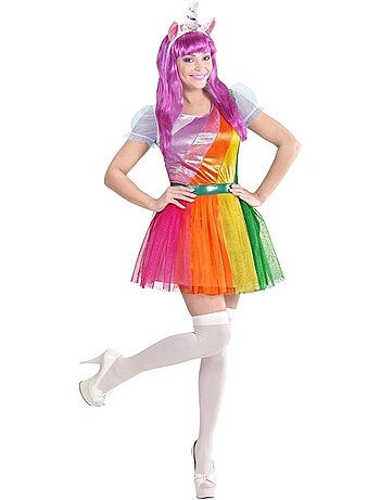 Fantasia de unicórnio com tiara