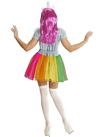 Fantasia de unicórnio com tiara