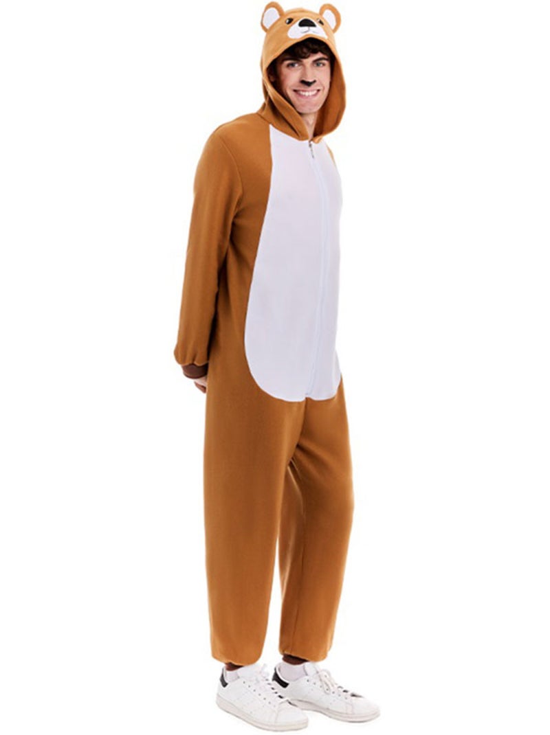 Fantasia de Urso Marrom Multicolorido - Kiabi