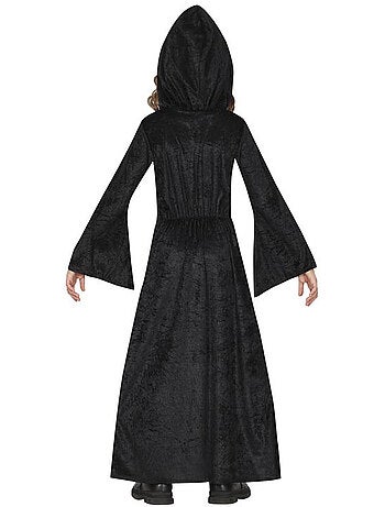 Fantasia de vampiro com capuz