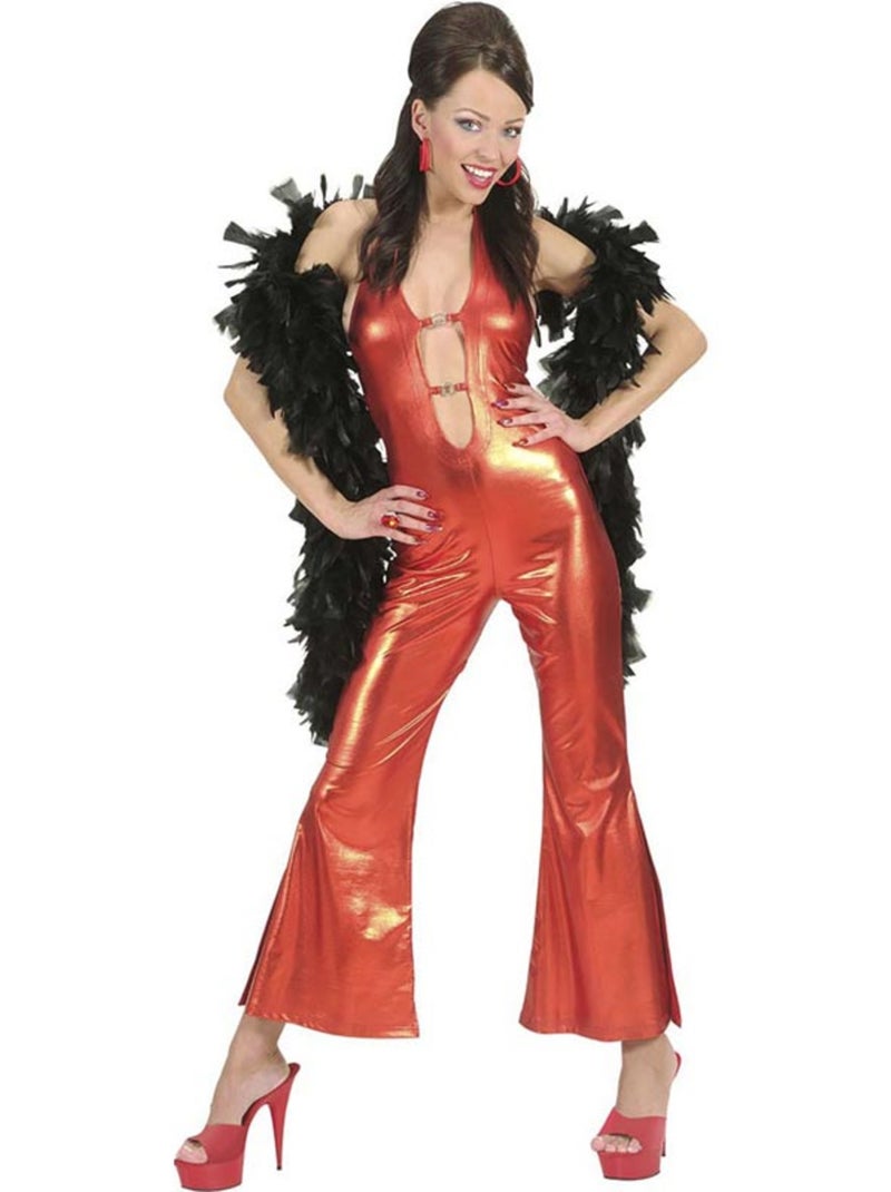Fantasia Disco com Glitter Multicolorido - Kiabi