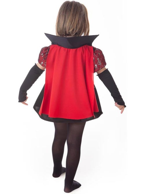 Fantasia elegante de vampiro esqueleto com capa. - Kiabi