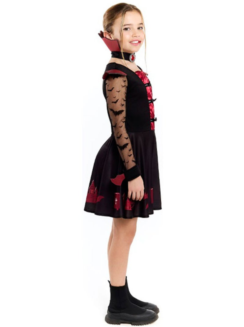 Fantasia elegante de vampiro Multicolorido - Kiabi