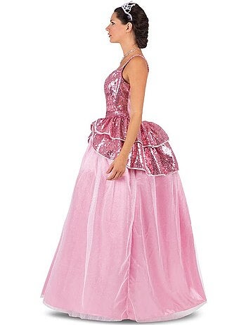 Fantasia encantadora de princesa com anágua