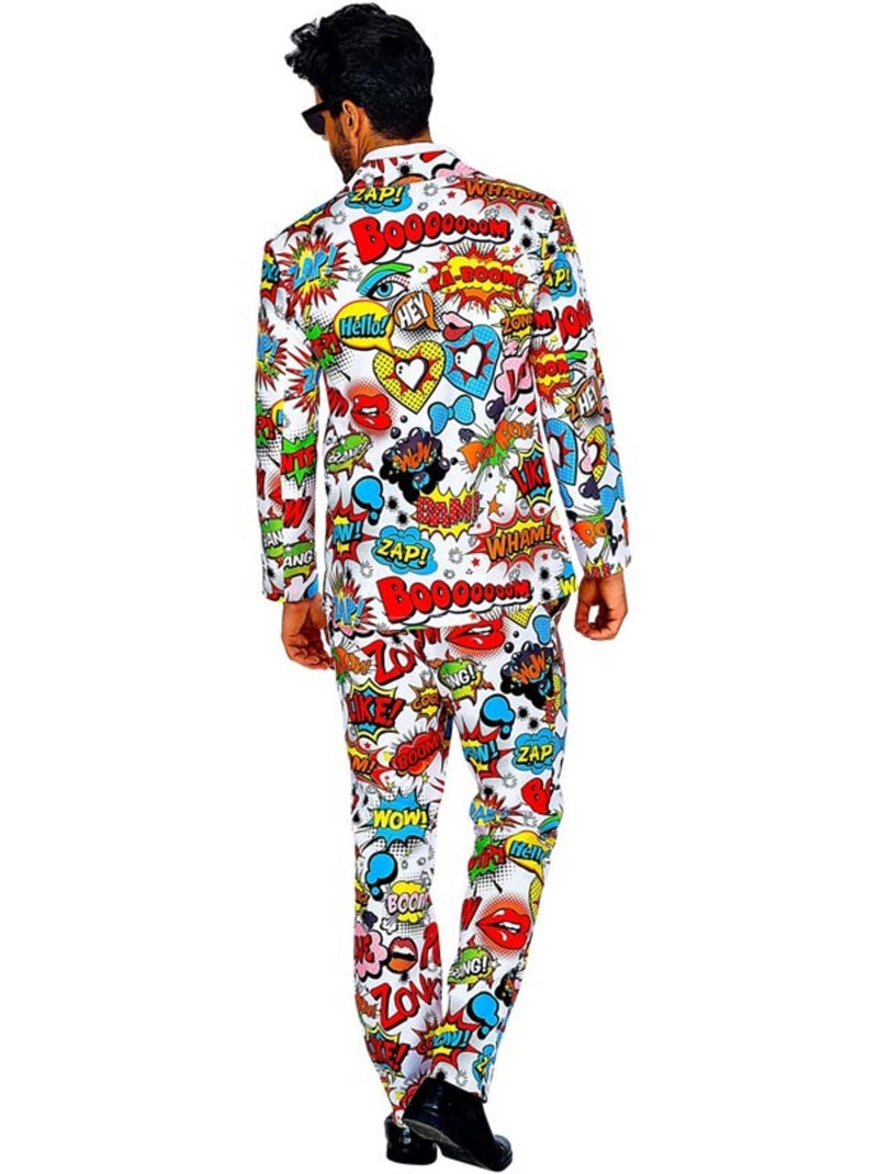 Fantasia engraçada de Pop Art dos anos 60 Multicolorido - Kiabi