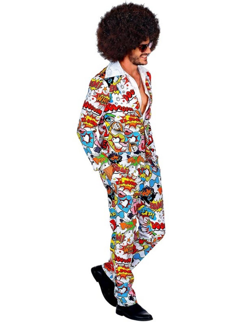 Fantasia engraçada de Pop Art dos anos 60 Multicolorido - Kiabi