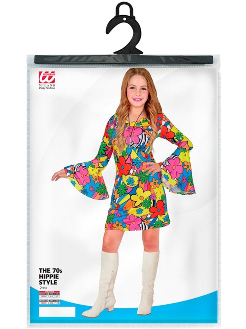 Fantasia floral dos anos 60 Multicolorido - Kiabi