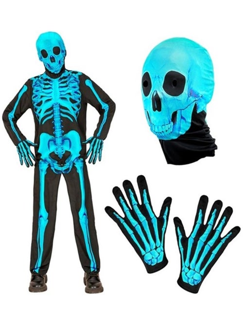 Fantasia Fluorescente de Esqueleto Expresso - Kiabi